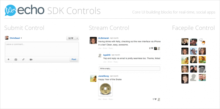 js sdk control examples 730x362 photo js sdk control examples 730x362 Echo unveils its JavaScript SDK to help developers create social apps for TV, music, news, and more