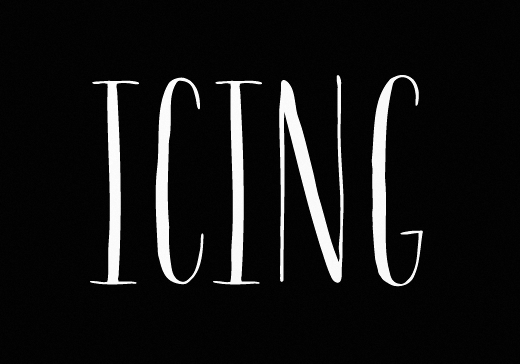 icing photo icing 30 of the most beautiful typeface designs released last month (April)