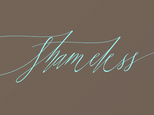 shameless photo shameless 30 of the most beautiful typeface designs released last month (April)