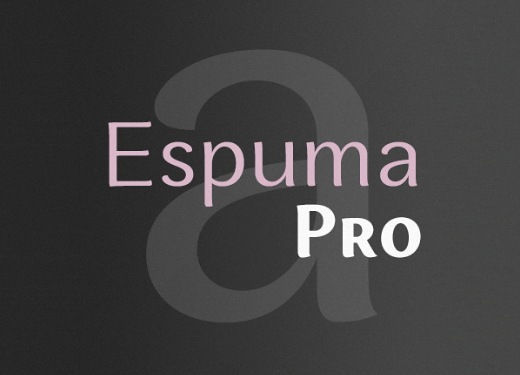 espuma photo espuma The 24 most beautiful typefaces released last month