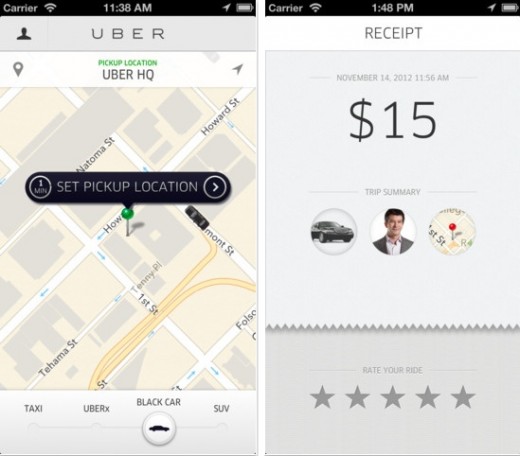 uber 520x456 photo uber 520x456 19 apps that already look perfect for iOS 7