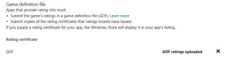 game definition file 36B5D53D 730x191 Microsoft simplifies Windows Store age ratings for developers by moving required data from apps to the Web