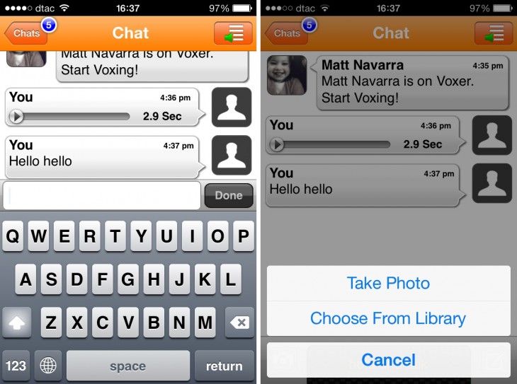 voxer1 730x543 22 of the best mobile messaging apps to replace SMS on your smartphone