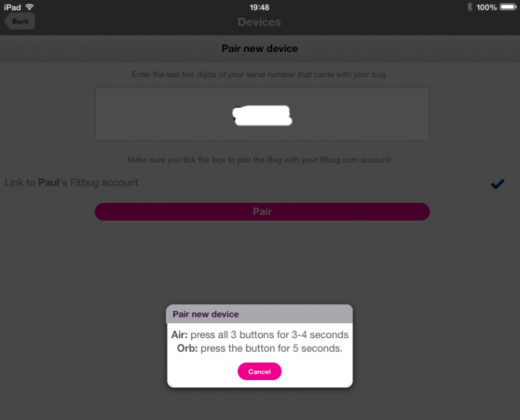 Photo 05 11 2013 19 48 54 730x590 Fitbug Orb: A versatile activity tracker that wins on price, but its not without its flaws