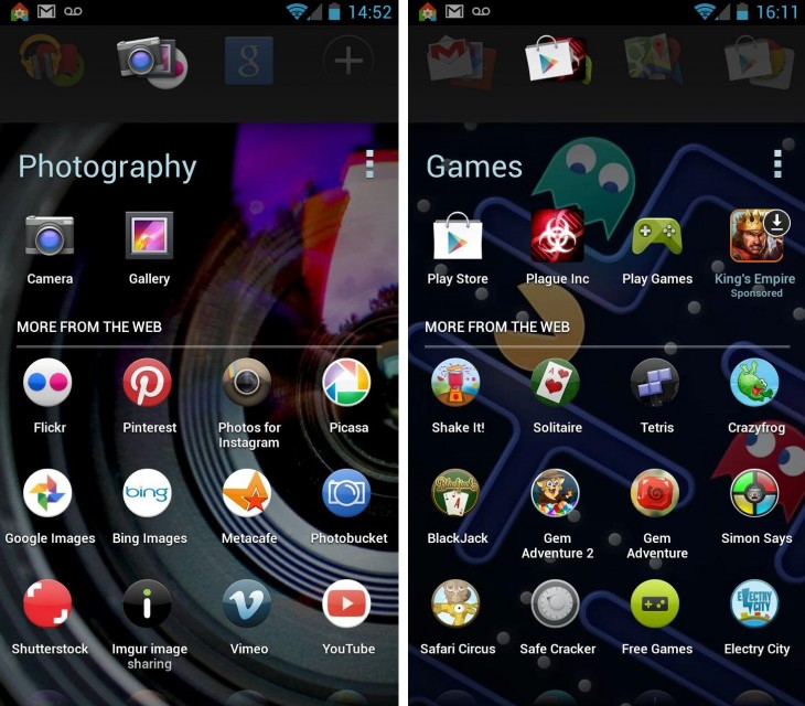 EH smart folders 730x640 11 of the best Android launchers and home screen replacements you can download today