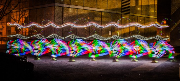 ArtOfRunning Light 4796 730x331 Meet Joseph Tame: Marathon runner, art runner, iRunner