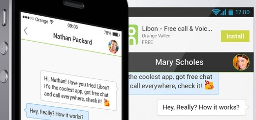 Libon 520x245 Orange adds a clever take on mobile messaging to its Libon app