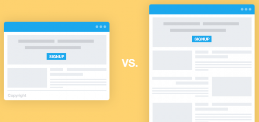 Long-vs.-Short-Landing-Page