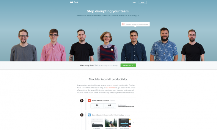 Peak 730x440 7 early stage startups to watch in 2014