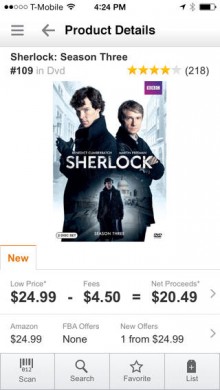  Amazon launches a dedicated iPhone app for sellers, but its US only for now