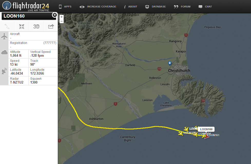 BhoXxEECUAApg0D Track Googles Project Loon Internet balloons in real time as they travel the world