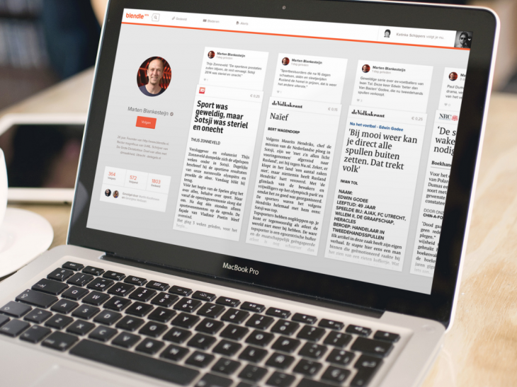 Blendle 1 730x547 Dutch journalism startup Blendle wants to create an iTunes for newspaper and magazine articles