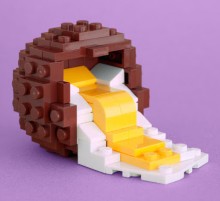 Creme Egg TW1 220x201 Artist Spotlight: Chris McVeigh, Lego virtuoso