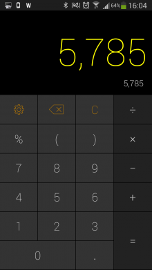 d2 220x391 CALCU is a sweet, gesture based calculator for Android