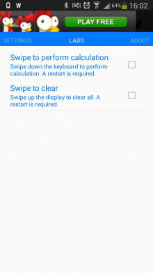 g1 220x391 CALCU is a sweet, gesture based calculator for Android