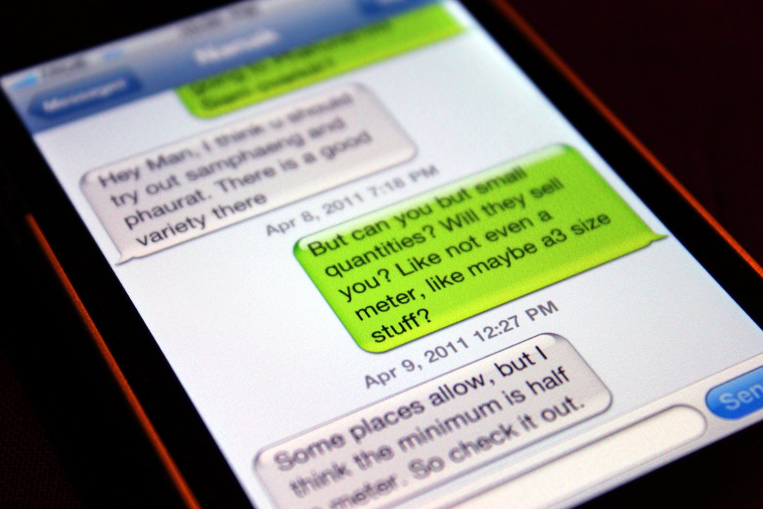 Text deals on vodafone