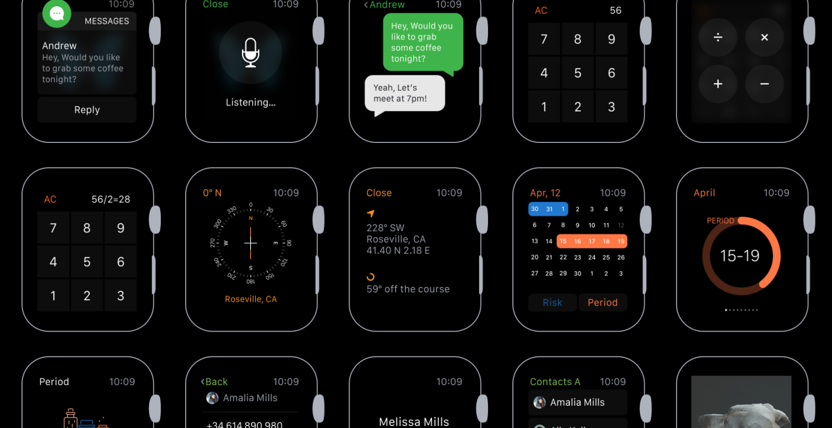 Planning an Apple Watch app? Here's a UI kit in PSD and 