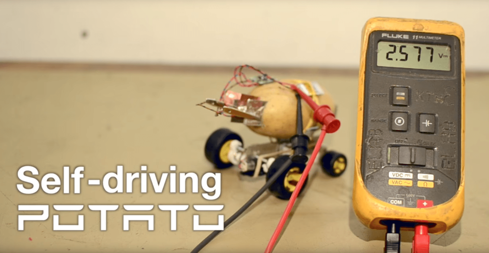 This electric self-driving potato is the Tesla of shitty robots